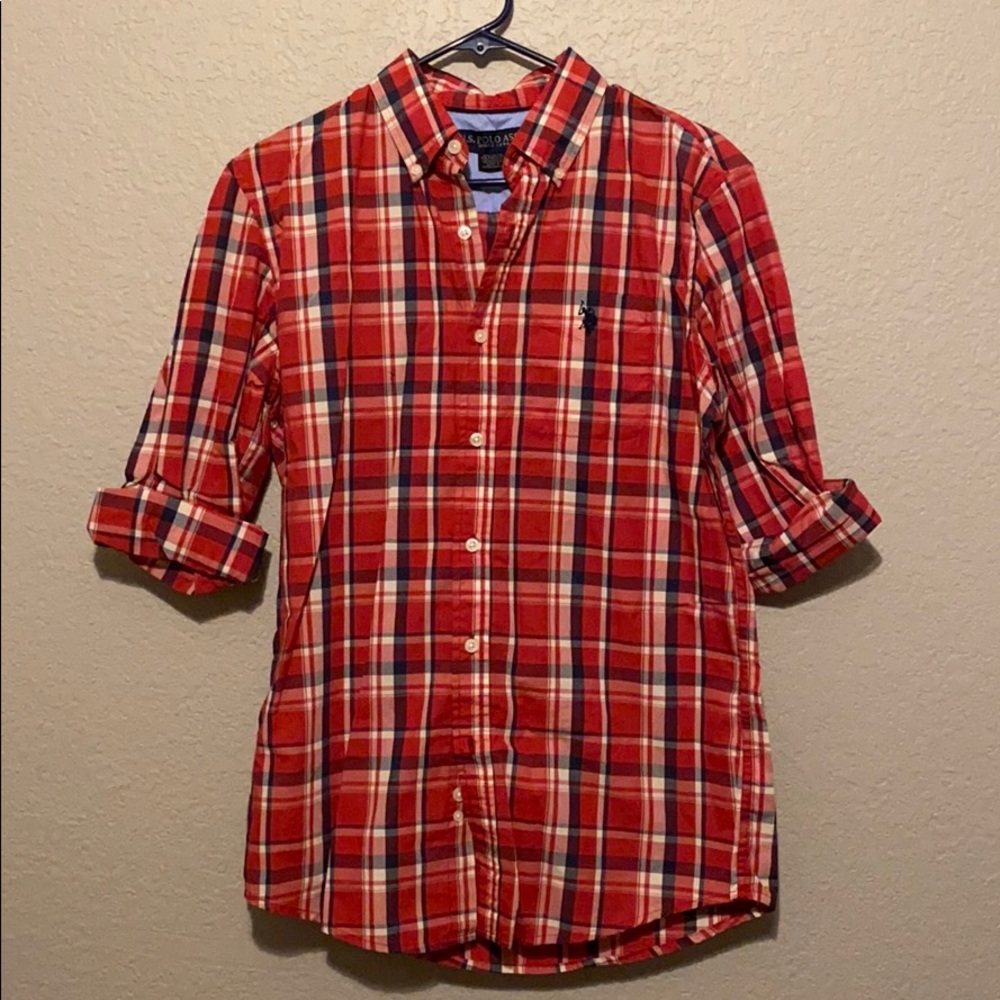 U.S. Polo Assn. Men’s Long Sleeve Dress Shirt